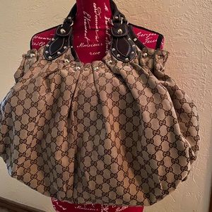 Authentic XL Studded Gucci Bag!